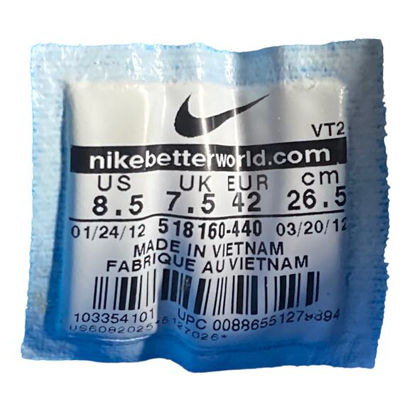 Nike Air Max 97 Hyperfuse Dynamic Blue 8.5 - Picture 6 of 7